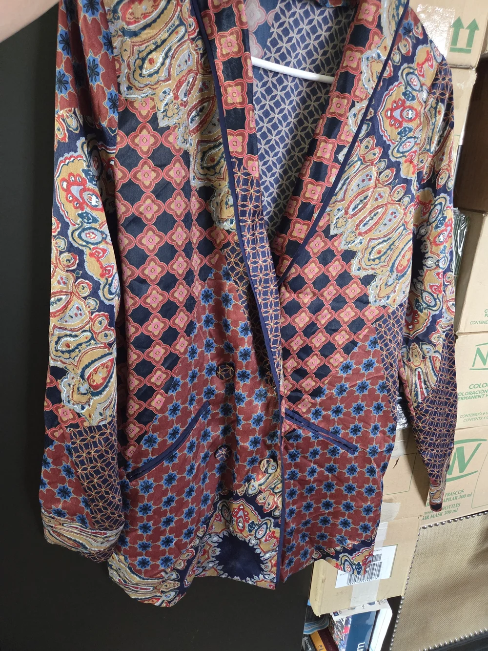House of Harlow 1960 x REVOLVE Patchwork Satin Blazer